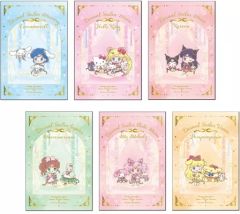 【中古】ポストカード A.集合 ポストカードセット(6枚組) 「劇場版 美少女戦士セーラームーンCosmos×サンリオキャラクターズ」