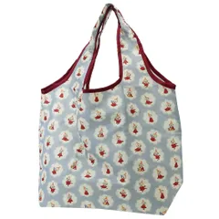 【新品未開封】 ショッピングバッグ/リトルミイちらし くるくる 北欧 ムーミン[エコバッグ]折りたたみ