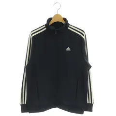 アディダス adidas W SE 3S ウォームアップジャケット トラックジャケット ジャージ ジップアップ L ネイビー IA5191 /MY ■OS