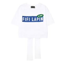 FIFI LAPIN 韓国ファッションレディースウサギトップスバックリボン