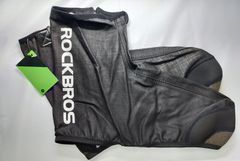 ROCKBROS（ロックブロス）自転車  シューズカバー Ｌサイズ　ブラック　レインシューズカバー　  靴カバー