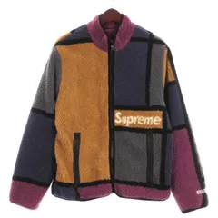 シュプリーム SUPREME 20AW Reversible Colorblocked Fleece Jacket リバーシブル ブロッキング フリース ジャケット ボア パープル系 Mのサムネイル