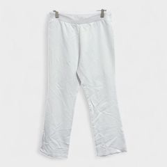 【訳アリ】【カジュアルパンツ】『ボトムス』[ウエストゴム] ホワイト 白 小さいサイズ(S) 商品A2344 管理D