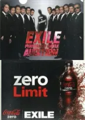 【中古】クリアファイル(男性アイドル) EXILE(Who is WINNER?) A4クリアファイル 「EXILE×コカコーラzero」