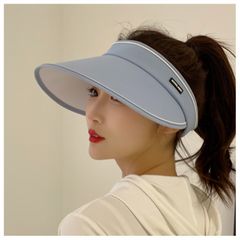 レディース 夏 UVカットサンバイザー キャップ 帽子 吸汗 日よけ 日焼け防止 紫外線対策 オールシーズン 登山/自転車/通勤/サイキング/ガーデニング