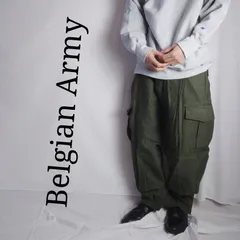 【デッドストック】ベルギー軍 M64 カーゴパンツ 80s ユーロミリタリー