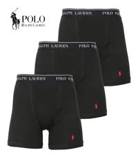 ラルフローレン ボクサーパンツ メンズ セット 3枚 前開き 下着 polo ralph lauren prl ロング s m l xl ポロブラックセット 正規品 新品 男性 rs71