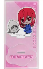 【中古】アクリルスタンド・アクリルパネル 千切豹馬＆プンちゃん アクリルフィギュア 「ブルーロック×ねこに転生したおじさん TSUTAYA POP UP SHOP」