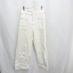 ◇ Θ KBF ケービーエフ URBAN RESEARCH ワイドパンツ サイズ36 ホワイト レディース E  【1410290079331】