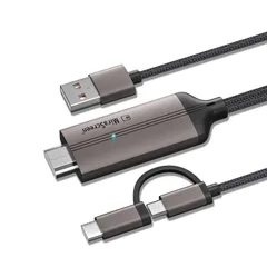 2023年最新】Type-C 変換アダプタ 3in1 typeC HDMI USB3.0 給電 充電