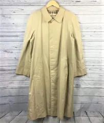 英国/イングランド製★Aquascutum/アクアスキュータム★最高級ステンカラーコート【メンズ36/ベージュ】スプリング/比翼仕立て◆XBA64-B1<sale>のサムネイル