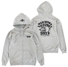 【未開封】MAN WITH A MISSION GAWパーカー2 白 M MAN WITH A MISSION - MAN WITH A MISSION GAW パーカー2 新品未