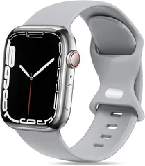 THWALK コンパチブル Apple Watch バンド ベルト 柔らかいシリコン素材のスポーツバンド 防水性 通気性 耐久性 柔軟 運動 おしゃれ 38mm 40mm 41mm 42mm 44mm 45mm 49mm S/M M/L ア