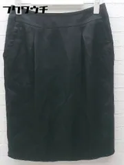 ◇ ESTNATION エストネーション フランス製 膝丈 タイト スカート 34 ブラック レディース 【中古】 【1002798846814】のサムネイル