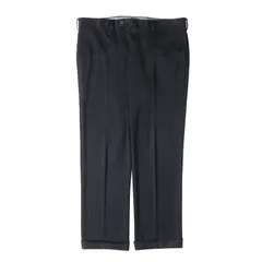 MACKINTOSH マッキントッシュ パンツ サイズ:44 ターンアップヘム テーパード ポリ スラックスパンツ TROTTER TROUSERS トラウザー ネイビー 紺 ボトムス ズボン【メンズ】のサムネイル