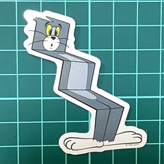 ST307 防水ステッカー シール トムとジェリー アニメ キャラクター スマホ