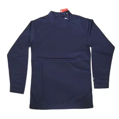 PUMA 863314 150サイズ プーマジャパン アンダーシャツ スポーツウェア ジュニア キッズ 長袖 インナーウェア 日本製【puma プーマ 展示品 コンプレッションシャツ 吸水速乾 サッカー 野球 ロングスリーブシャツ ドライフィット トップス 】