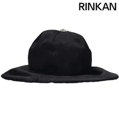 未使用品　クロムハーツ CRANK BAIT レザーブレードデニムハット L Chrome Hearts - クロムハーツ CRANK BAIT レザーブレードデニム