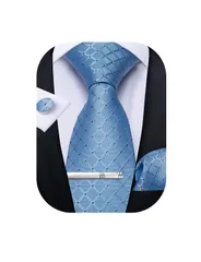 【人気商品】ペイズリー ネクタイ セット ネクタイ 結婚式 メンズ 二次会 カフスボタン ハンカチ 披露宴 花柄 プレゼント [DiBanGu]