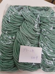 靴下輪っか（白混じりグリーン系）