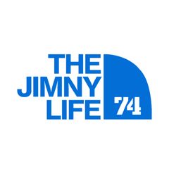 ブルー ） ジムニー ステッカー THE JIMNY LIFE 74 jb74 JB74 jimny じむにー 切り文字 カッティングステッカー 防水 耐水 シール おしゃれ シンプル 車 車用 きりもじいちば
