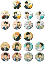 【中古】バッジ・ピンズ(キャラクター) フルカラー缶バッジ全10種セット 「ハイキュー!! 缶バッジコレクション」