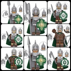 ブロックのおもちゃ レゴ互換 騎士ミニフィグシリーズ【ロイヤルガード】 セット