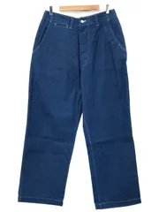 E.Tautz イ-トウツ CORE FILD TROUSERS ワイドデニムトラウザーパンツ ブルー 30のサムネイル