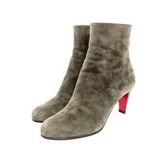 【美品】クリスチャン ルブタン　ショートブーツ　36 CHRISTIAN LOUBOUTIN(クリスチャンルブタン) ショートブーツ 36
