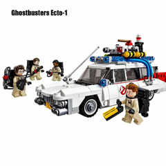 【ECTO-1✨】ミニフィグ5体付きゴーストバスターズ 車 レゴ互換