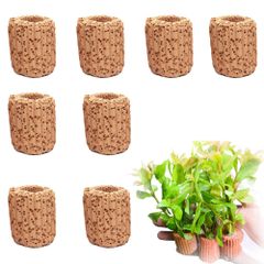 新品 サムコス 水生植物固定リング 水草固定リング 水槽の植物ホルダー 水槽装飾用 水槽の植物ホルダー 水槽の付属品 8個セット