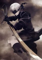[중고] 잡화 9S 일러스트 보드 [이치 반 쿠지 NieR : Automata Ver1.1a] D 상