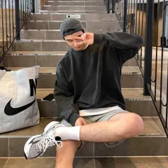 秋冬 メンズ  服 シンプル ファッション オシャレ 大人 かっこいい 大きいサイズ ストリート 紳士服  レトロ ダメージ加工 ラウンドネック スウェット シャツ ウォッシュ プルオーバー ジャケット ワイド フィット スポーツ トップス 