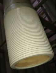 GPI規格油井管 Gグレード管 耐熱温度80度 外径3-(1/2)インチ 管長4.8m(片端継手付き)
