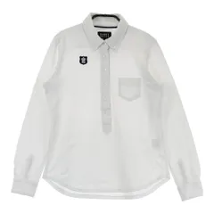 サイズ：0 PEARLY GATES パーリーゲイツ  長袖 ポロシャツ  ホワイト系 [240101436091] ゴルフウェア レディース ストスト