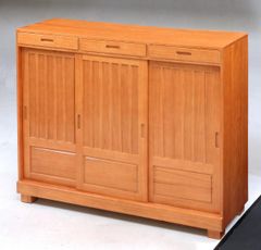 下駄箱 引戸 幅120cm 日本製 シューズボックス ランタナ120 ブラウン
