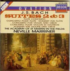 CD Bach, Marriner; Amf Orchestral Suites 2 & 3 4177152 Decca /00110