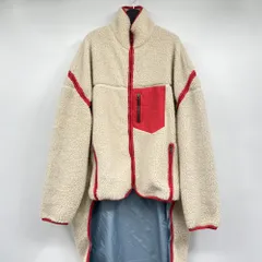 【中古】FACETASM 21aw HIGH-LOW FLEECE ZIPPER JACKET サイズ4 ホワイト CSW-JK-M03 ファセッタズム ハイローフリースジッパージャケット[17]のサムネイル