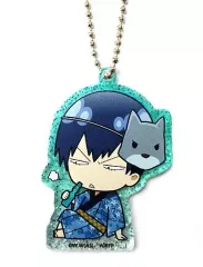 【中古】キーホルダー・マスコット(キャラクター) 荒北靖友 「弱虫ペダル×大江戸温泉物語 総北高校 VS 箱根学園 続・場外戦 -Re：TAKE A BATH- ラメ入りアクリルチャームコレクション」