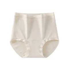 ショーツ レディース さらさら コットン 通気性 薄い 敏感肌 ハイウエスト フルバック 柔らかい ストレッチ パンツ 大きいサイズ パンティ 白 青 rs-012