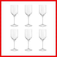ワイングラス 6個セット 330ml 食洗機対応 ボヘミアングラス UMMA ガラス製  おしゃれ クリスタレックス 40860-330-6