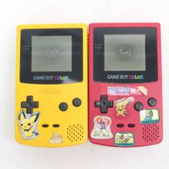 568)【ジャンク2個セット】ゲームボーイカラー CGB-001