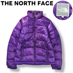 【ゴールドウィン製】 ノースフェイス THE NORTH FACE アコンカグア ジャケット ACONCAGUA JACKET キルティング ダウン ジップアップ ナイロン ジャンパー L パープル アウトドア レディース ♪