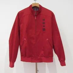 #anc パパス Papas ブルゾン S 赤 ワッペン ジップアップ 日本製 美品 メンズ [924054]のサムネイル