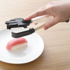 【人気商品】手作り 寿司メーカー 型 【日本製】 3つのアームで職人の握りを再現 (おうちでカンタン! [アーネスト] にぎり寿司トング) 大手飲食店愛用ブランド グリーン A-77695