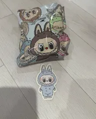 POP MART (ポップマート ) エキサイティングな マカロンポップマート 正規品 Labubu(ラブブ） マカロン シリーズ ブルー