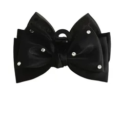 新品 ヘアクリップ リボン 大きめ バンスクリップ 髪留め ヘアリボン おしゃれ しっかりとまる 韓国 大人 ヘアアクセサリー クリップ 可愛い 髪飾り ヘアリボン 強力 日常 通学 通勤 卒業式 入学式 二次会 結婚式 パーティー フォーマル 発表会 旅行