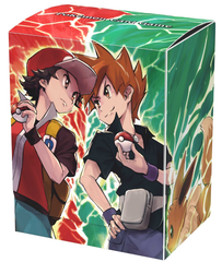 ポケモンカードゲーム デッキケース レッド＆グリーン