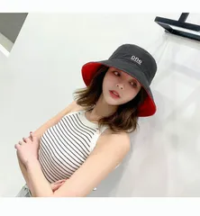 バケットハット 帽子 両面用 レディース ハット つば広帽子 カット キャップ 折りたたみ 紫外線対策 日焼け防止 暑さ対策 春夏HZQ4044