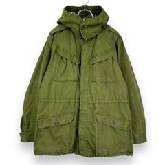 【フォロワー様クーポン配布中！】70s 70年代 デンマーク軍 M58 M-58 フード付き フィールドジャケット ユーロミリタリー HBT ヘリンボーンツイル vintage ヴィンテージ  ビンテージ メンズ ヨーロッパ古着 【S57】